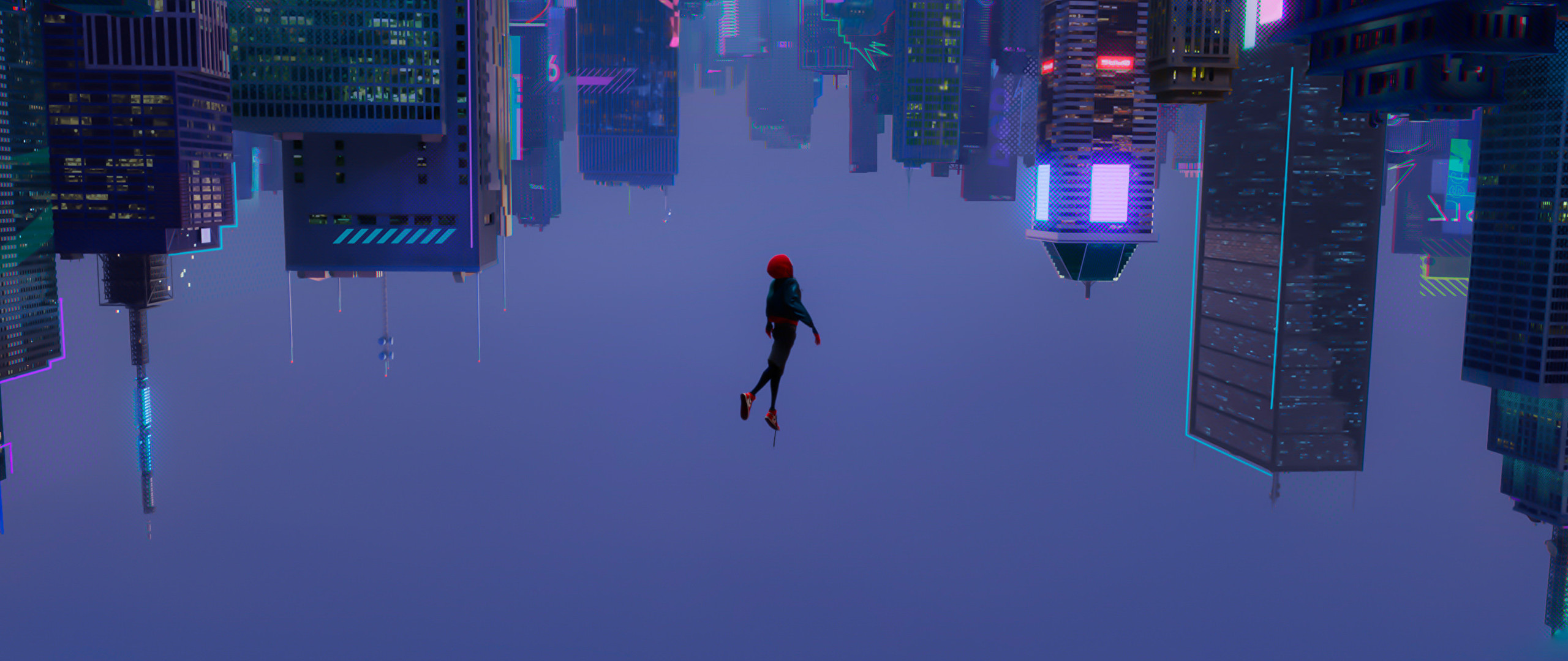 Spider Verse Wallpaper 2560 1080 Black Pipe Entretenimento